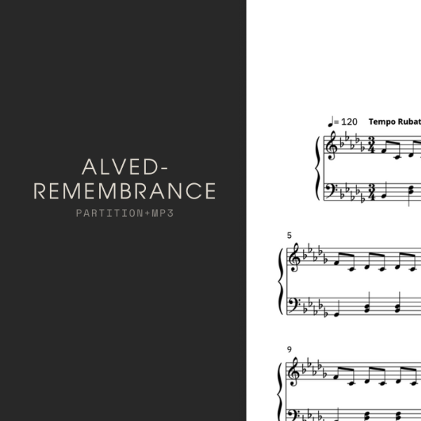 REMEMBRANCE - ALVED (SHEETS)